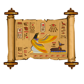 埃及艳后文字卷轴插图