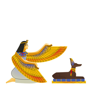 埃及艳后神像插图