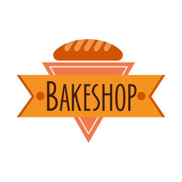 可爱法棍面包logo插图
