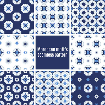 摩洛哥古典纹理背景