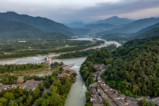 都江堰水利工程景区