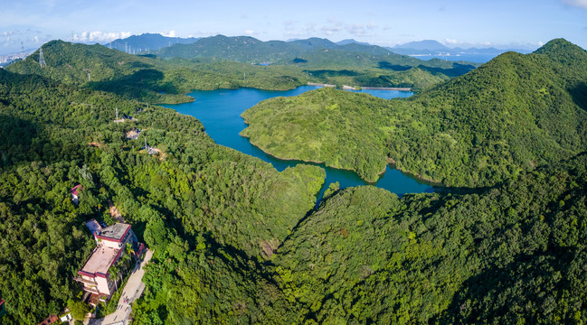 深圳马峦山郊野公园航拍