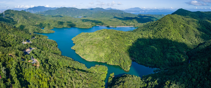 深圳马峦山郊野公园航拍