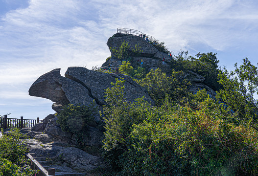 信阳鸡公山风光之报晓峰