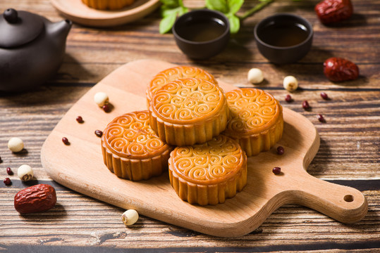 中秋节美食月饼