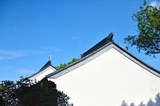 寒山寺古建筑外景