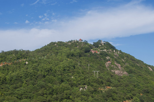 紫帽山山峰绝顶