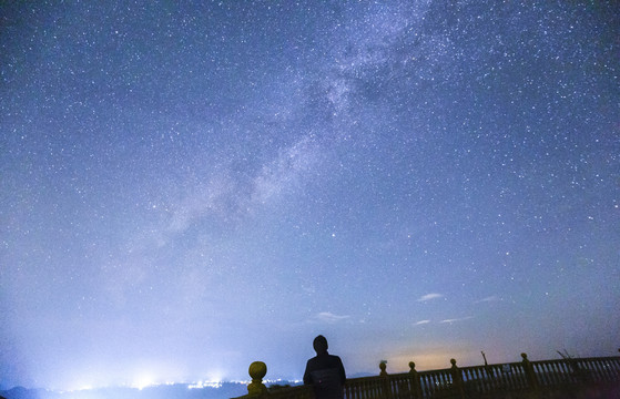 仰望星空