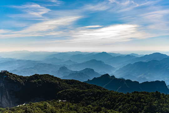 天门山远眺