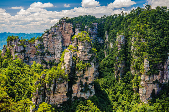 武陵源石英砂岩峰林