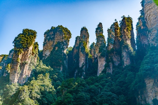 湖南武陵源自然景观