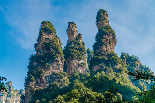 湖南武陵源自然风景区十里画廊