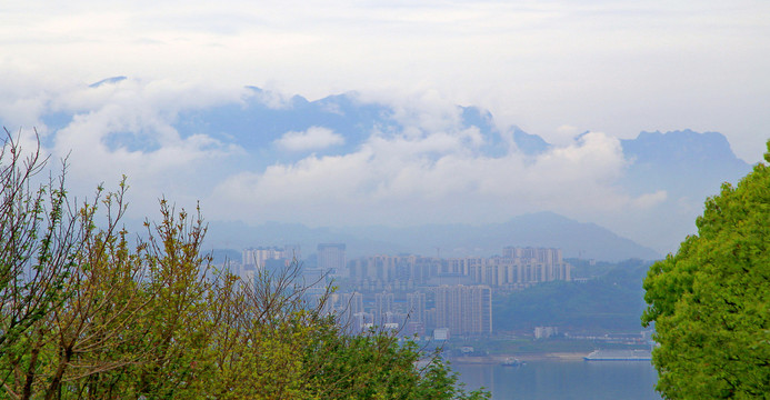 三峡大坝景区风光