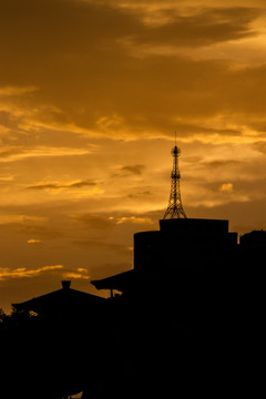 夕阳晚霞