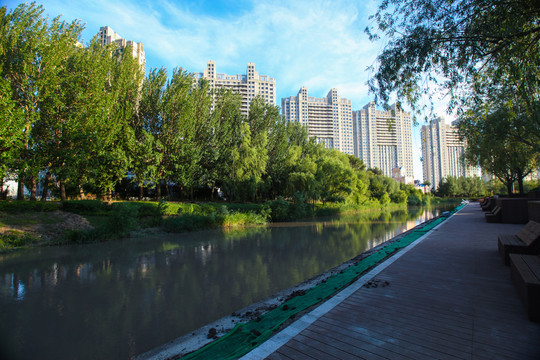 滨水绿道