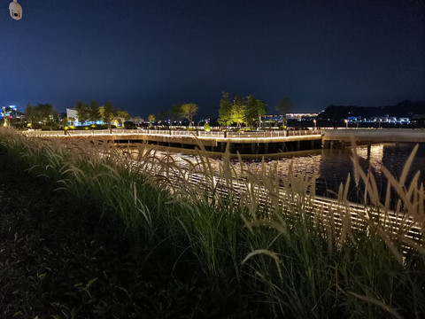 潮人码头夜景