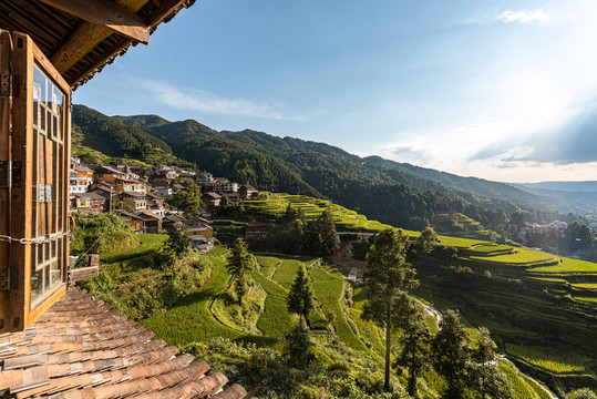 贵州梯田