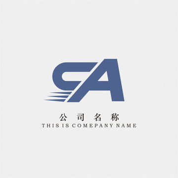 CA字母logo