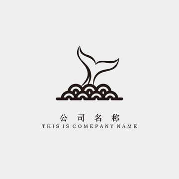 鲸鱼logo海豚logo