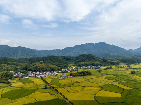 安徽省宣城市旌德镇三山村梯田