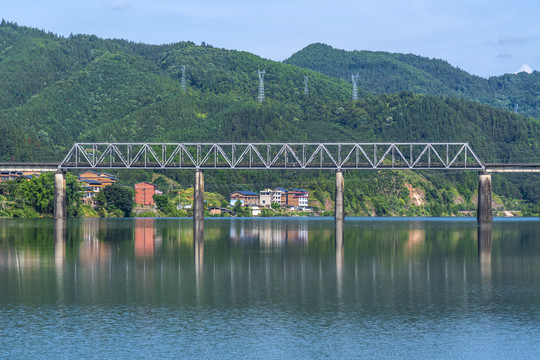 火车铁桥