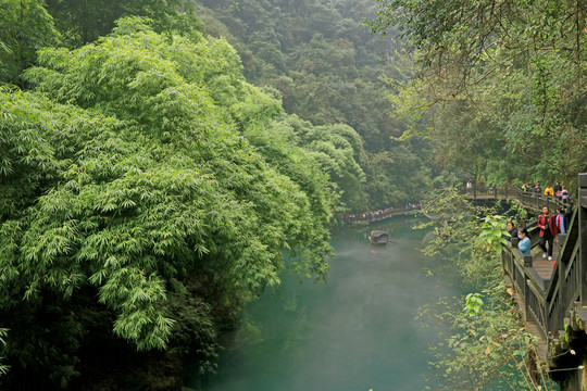 三峡人家水上人家