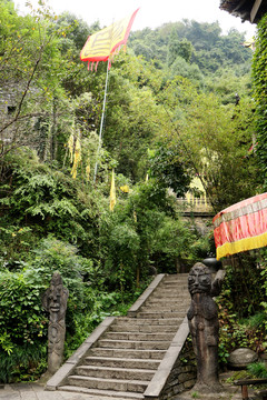 三峡人家的巴王寨