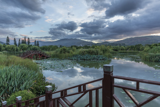 云南开远凤凰生态公园风景