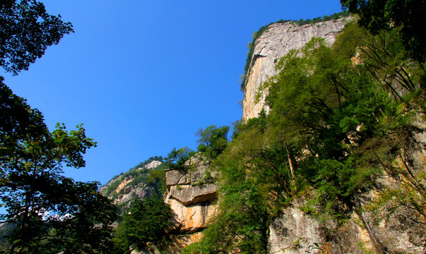 太白县青峰峡景区仙桃山