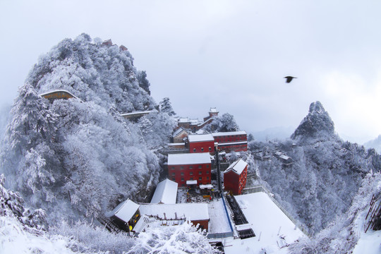 武当雪景