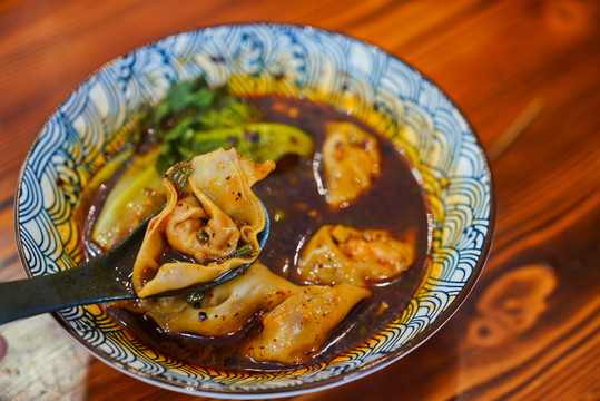 老麻抄手成都小吃重庆美食