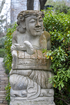 上海静安公园景观雕塑
