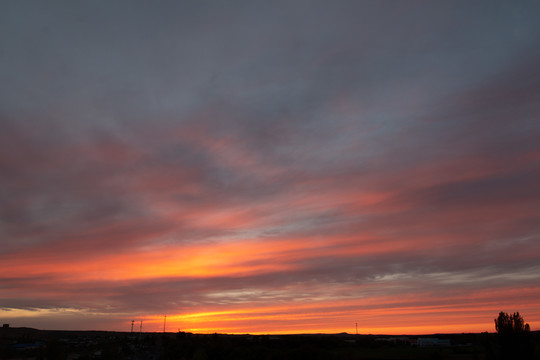 夕阳西下之晚霞