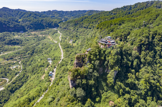 重庆綦江古剑山风光