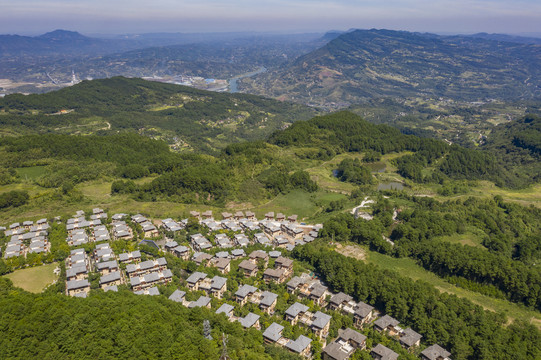 重庆綦江古剑山风光