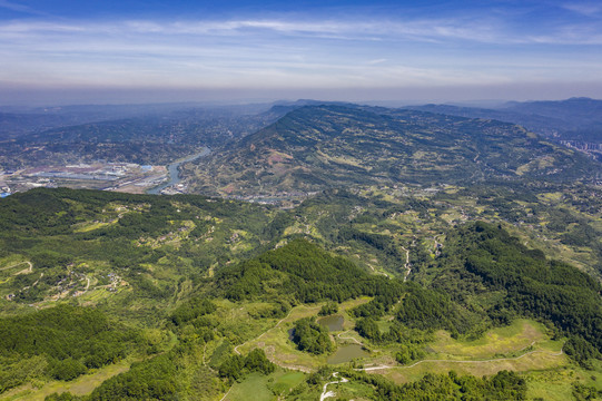 重庆綦江古剑山风光