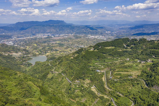 重庆綦江古剑山风光