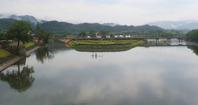 山水全景