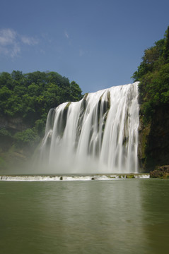 瀑布黄果树山水风景