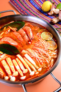 泰式海鲜火锅