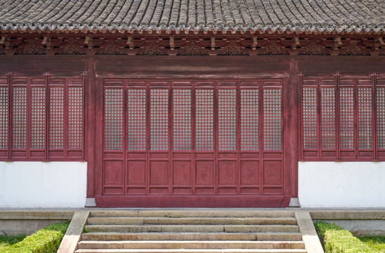 中式古建筑门窗