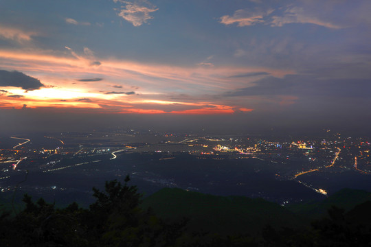 九江夜景