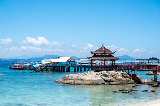 三亚蜈支洲岛风景