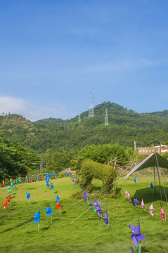 户外山野露营地