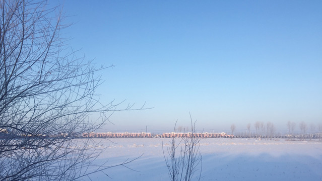 雪地地平线大雪