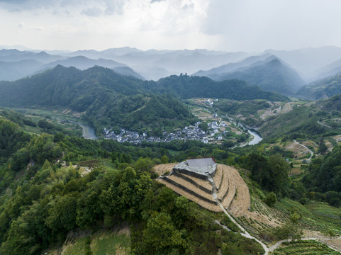 安徽省黄山市歙县石潭风景区