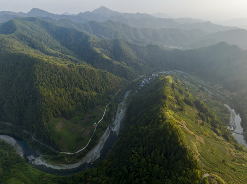 安徽省黄山市歙县石潭风景区