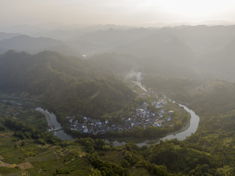 安徽省黄山市歙县石潭风景区