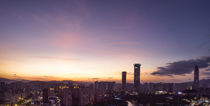 温州城市夜景