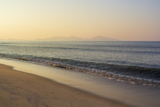 清晨海景